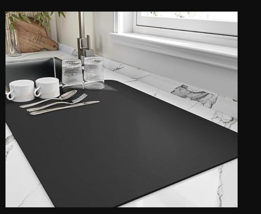 Drying mat for Kitchen, Water Absorbent Mat (PACK OF 2) - Moda & Main