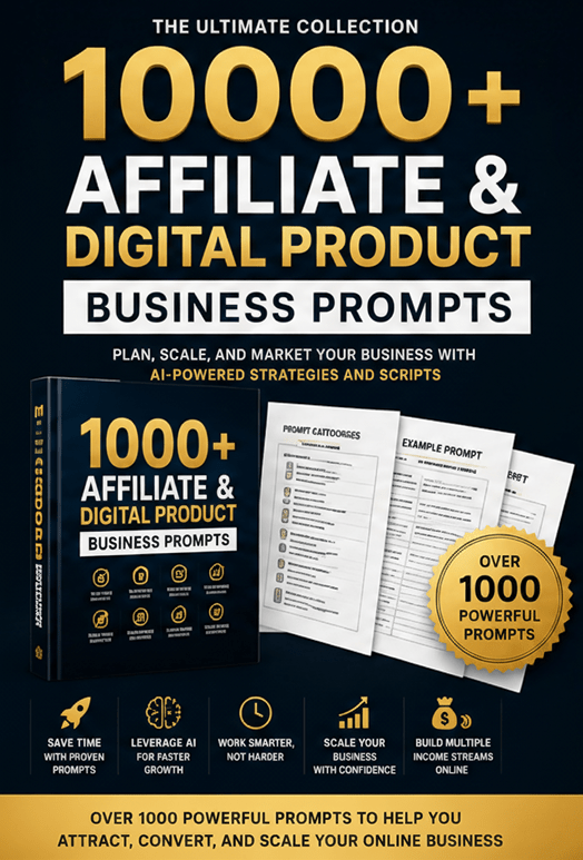 1000+ Affiliate & Digital Product Business Prompts - Nxtrends