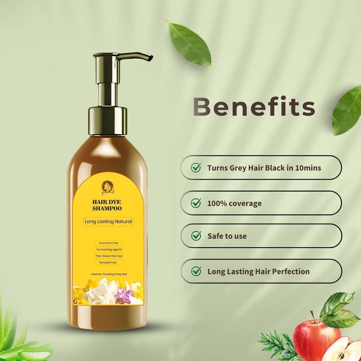 Batana Hair Dye Shampoo for Women & Men ( Pack Of 2 ) - Moda & Main