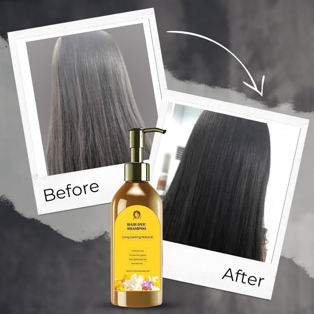Batana Hair Dye Shampoo for Women & Men ( Pack Of 2 ) - Moda & Main