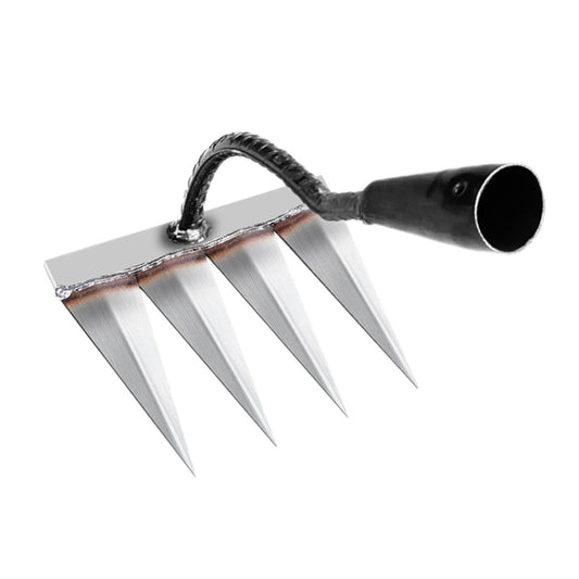Iron Rake for Gardening and Weeding - Heavy Duty Garden Tool - Moda & Main
