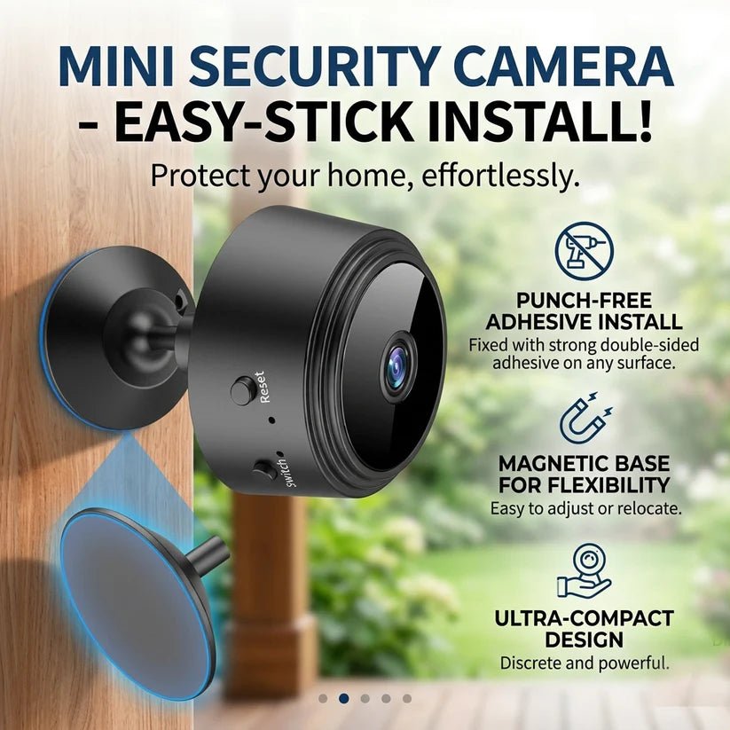 Rechargeable HD Wi - Fi CCTV Live Camera - Nxtrends