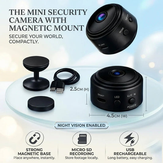 Rechargeable HD Wi - Fi CCTV Live Camera - Nxtrends
