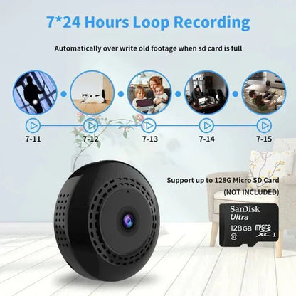 Rechargeable HD Wi - Fi CCTV Live Camera - Nxtrends