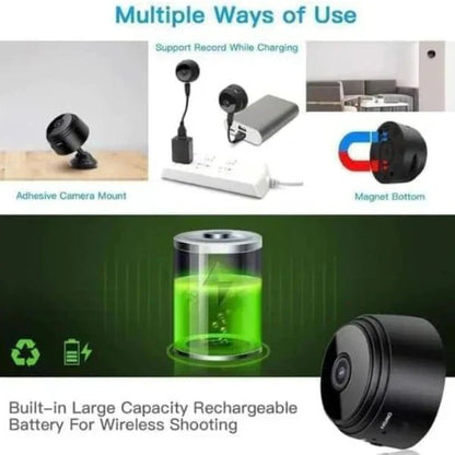 Rechargeable HD Wi - Fi CCTV Live Camera - Nxtrends