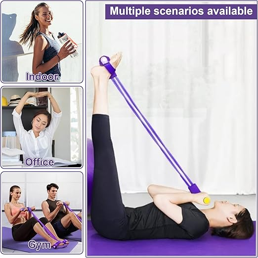 Resistance Band Elastic Pull Rope Fitness Equipment - Moda & Main