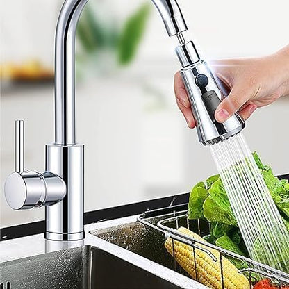 Stainless Steel 360 Degree Flexible tap extender for kitchen sink - Moda & Main